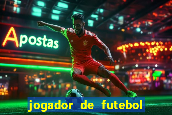 jogador de futebol de pau duro